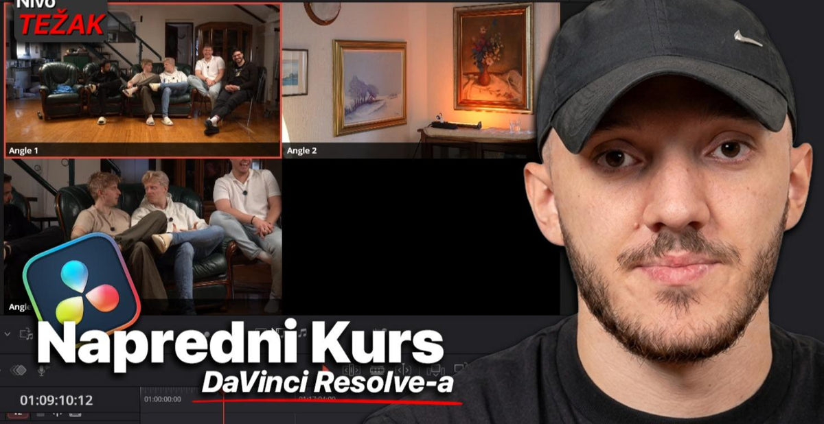 Napredni DaVinci Resolve kurs