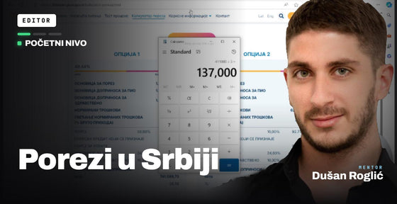 Porezi za Video Editore u Srbiji