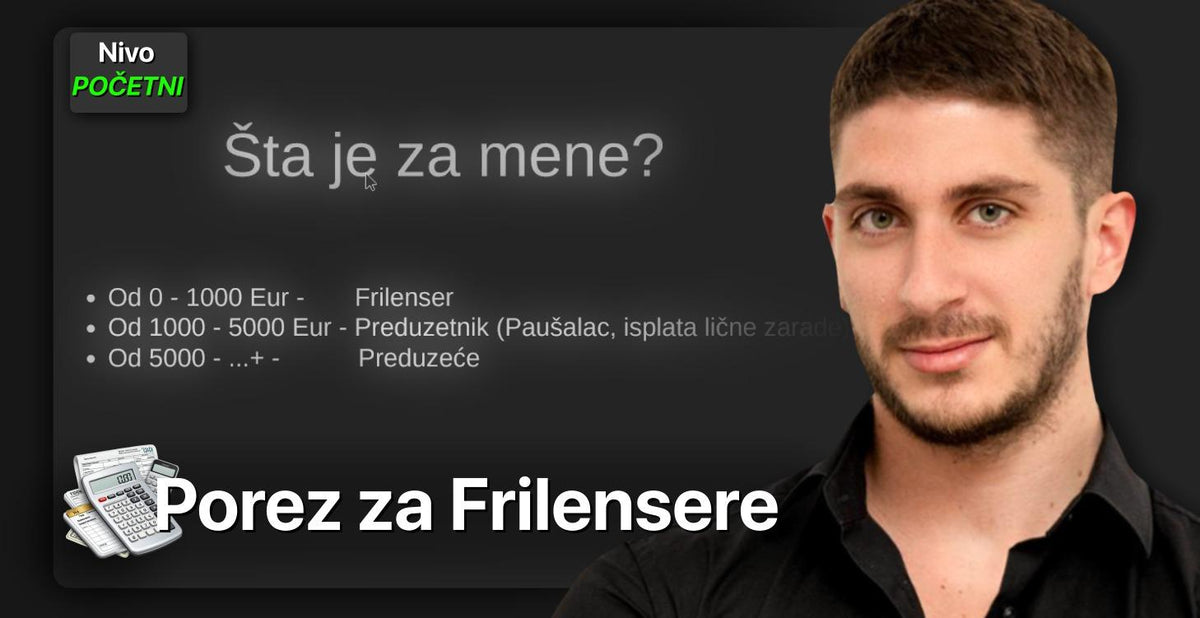 Porezi za Video Editore u Srbiji